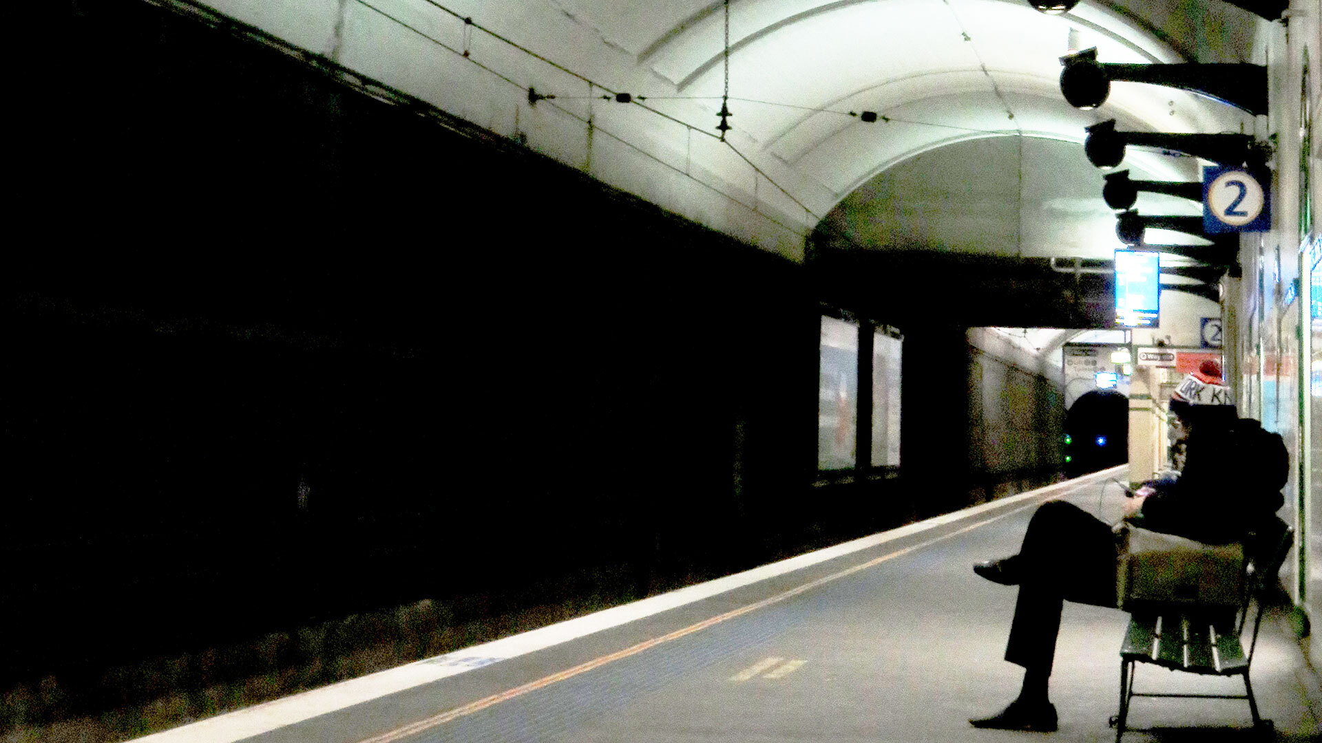Safety message fires in tunnels and underground stations