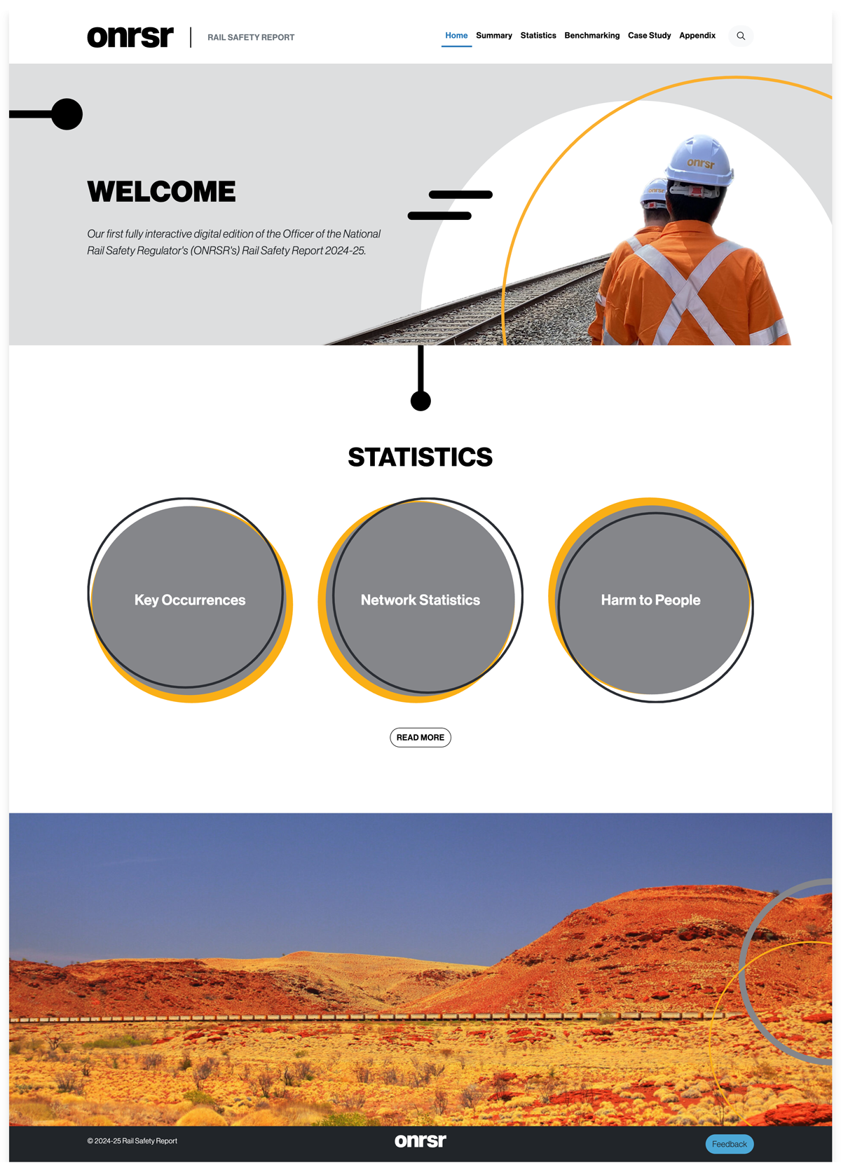 Rail Safety Report - Homepage